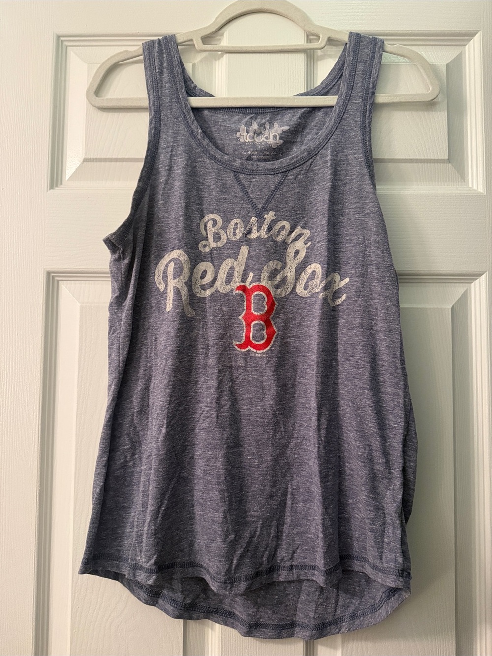 Women's Blue Boston Red Sox Tank Top
